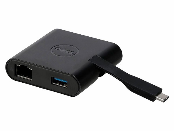 Dell Adapter DA200 | USB-C zu HDMI/VGA/Ethernet/USB 3.0