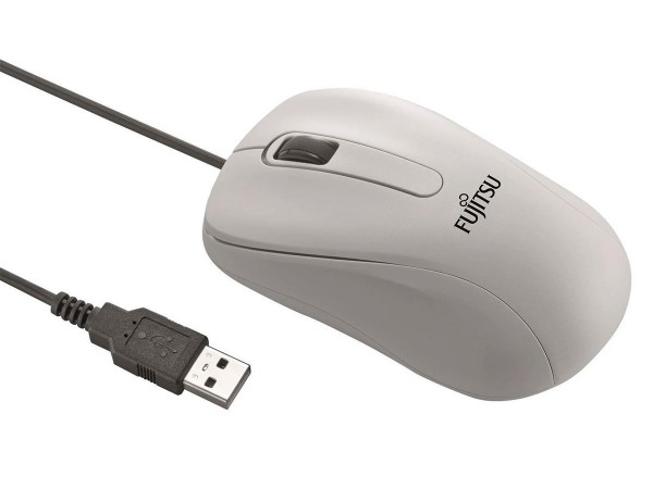 Fujitsu Optische USB Maus M520 | Weiss