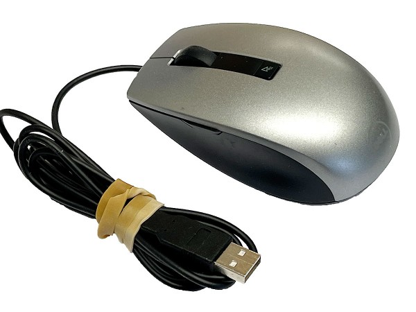 Dell Laser USB Maus | Silber