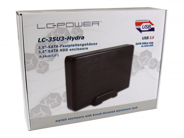 LC-Power LC-35U3-Hydra | Externes Gehäuse für 3.5" Festplatten