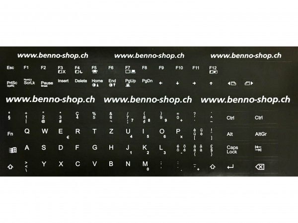 Tastaturaufkleber CH - Schweiz | für Lenovo Geräte