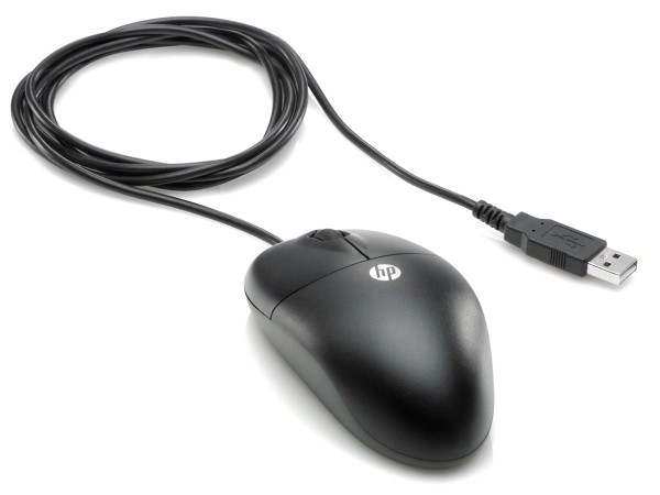 HP Optische USB Maus v1 | Schwarz