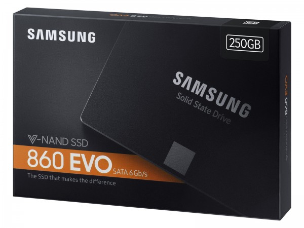 Samsung 860 EVO SSD 250GB 2.5" 7mm